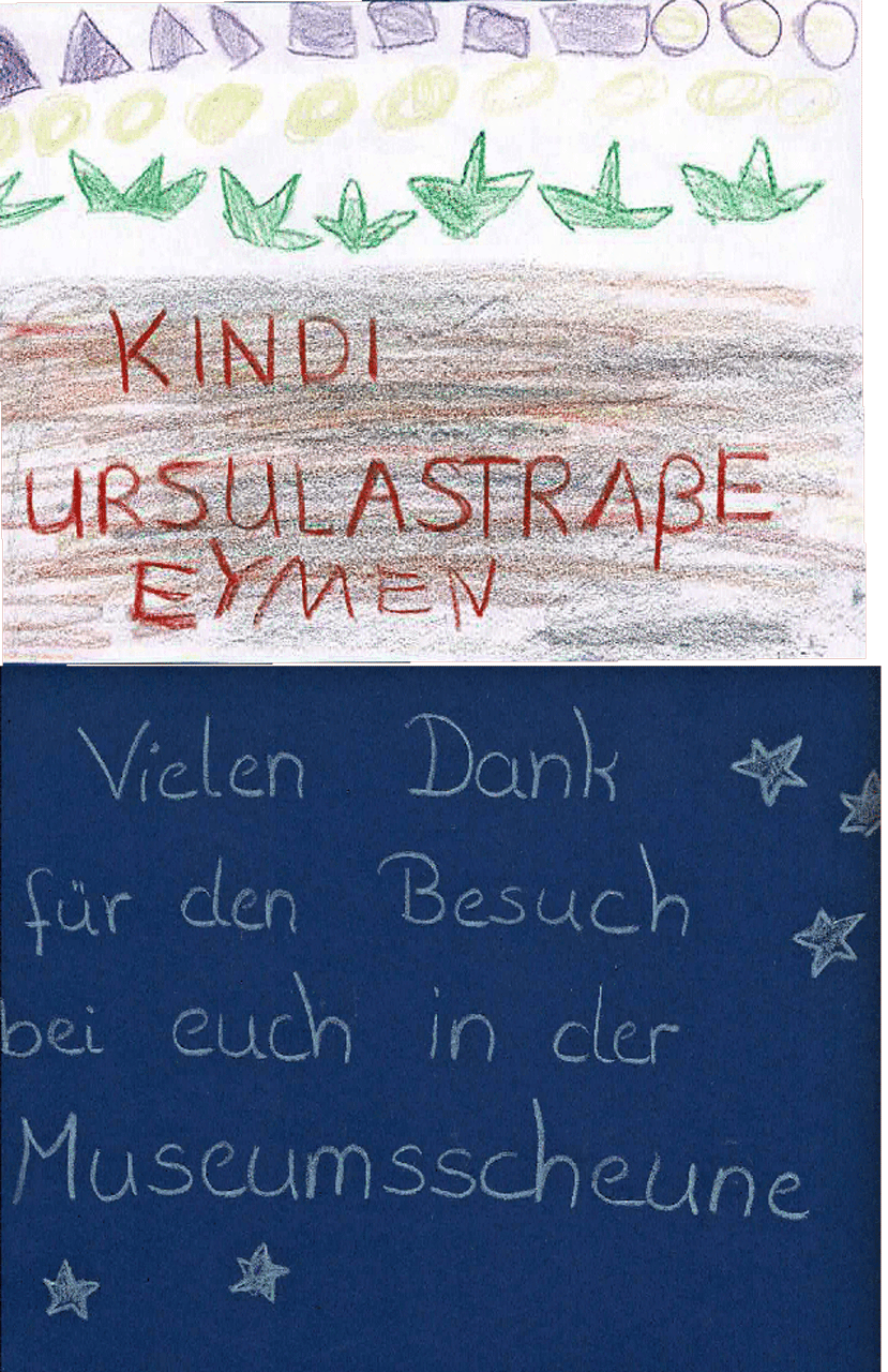Danke vom Kindergarten