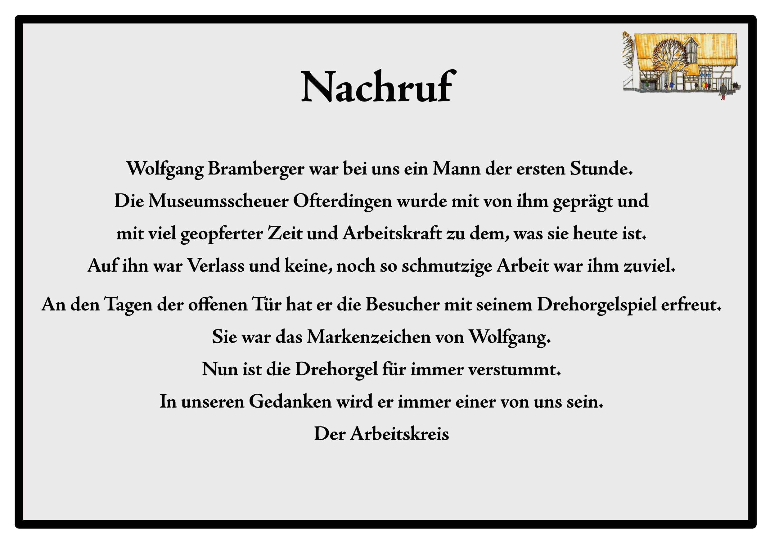 Traueranzeige